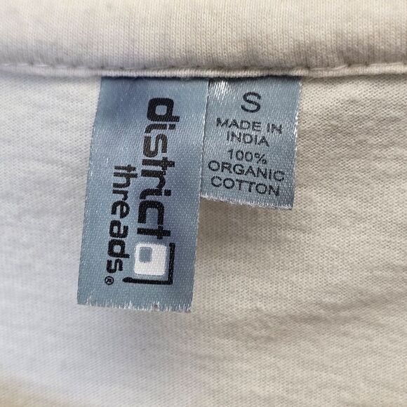 PCDS Earth Day 2012 Cream Short Sleeve 100% Organic Cotton T-Shirt S - Picture 7 of 16